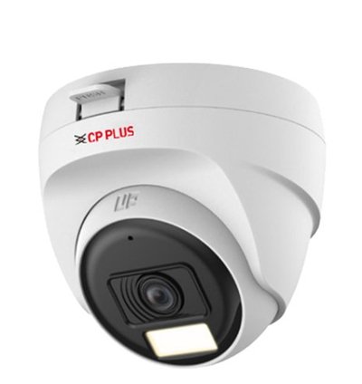 CP PLUS 2.4MP Dual Light Dome Camera - 30Mtr. | Support Built-in