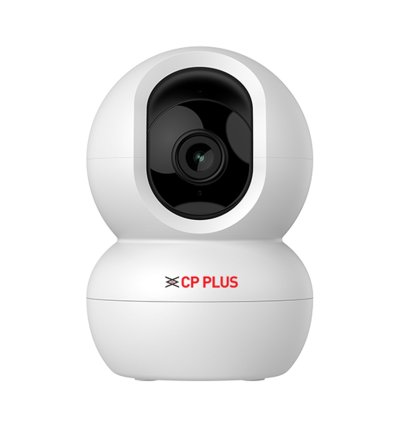 CP PLUS 2MP Full HD Wi-fi CCTV Camera | 360°View PT Camera | Motion Tracking | Cloud Monitoring | 2-Way Talk, Night Vision| Support SD Card (Up to 256 GB) | Privacy Mode - CP-E28A