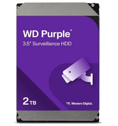 Western Digital Purple 2TB Surveillance Hard Drive SATA