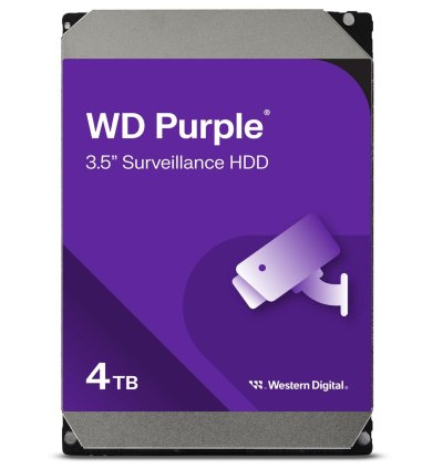 Western Digital Purple 4TB 5400RPM Surveillance Internal Hard Drive